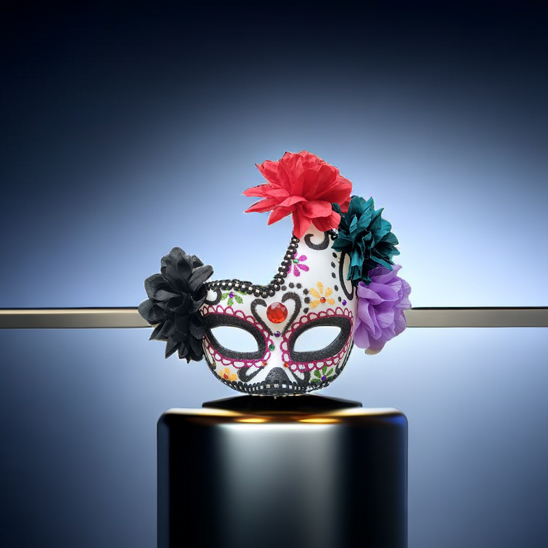 Day of the Dead Masquerade Mask for Carnival Party