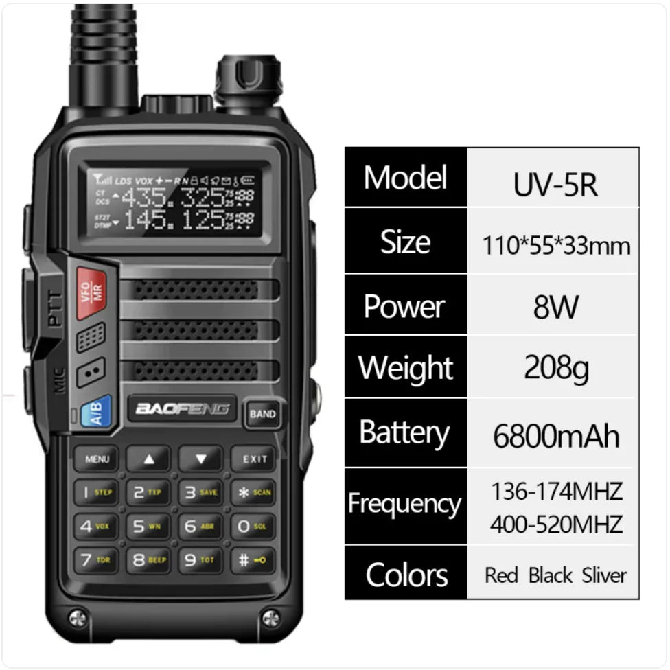 UV10R FM 무전기