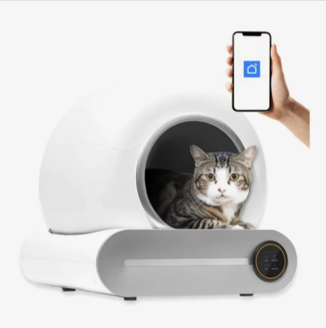 GroomTech Essentials Collection - Smart Automatic Cat Litter Box