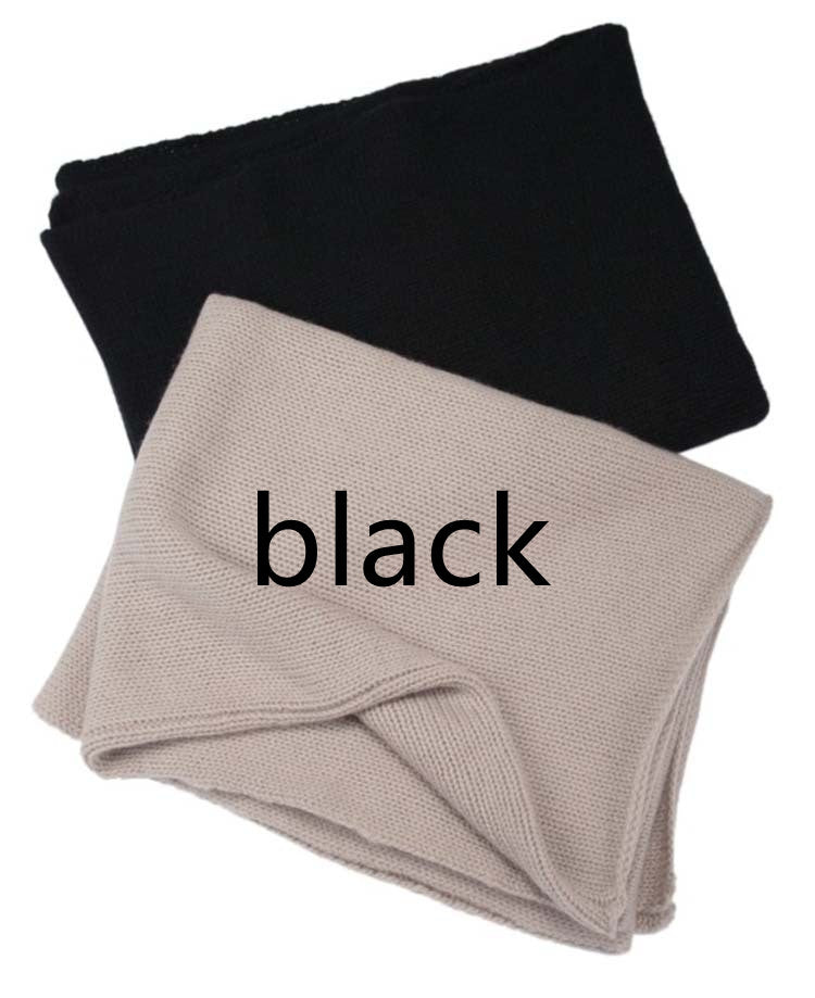 Loose Cashmere Knit Shawl Cape for Women