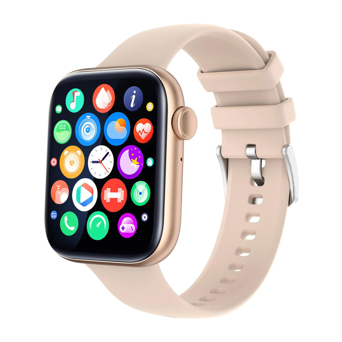 Smartwatch with Bluetooth Call and Health Monitor