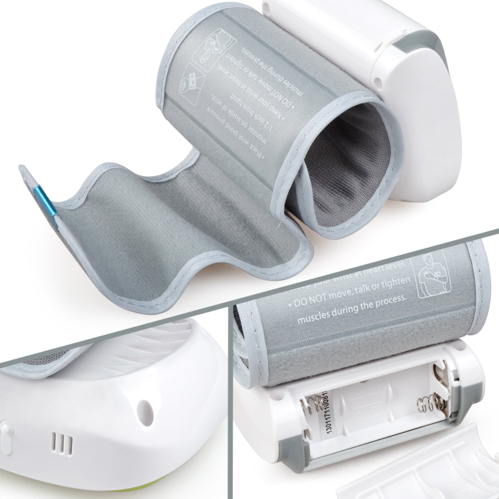 Automatic Wrist Blood Pressure Monitor for Home Use