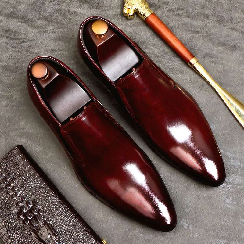 Men's Leather Business Casual Shoes