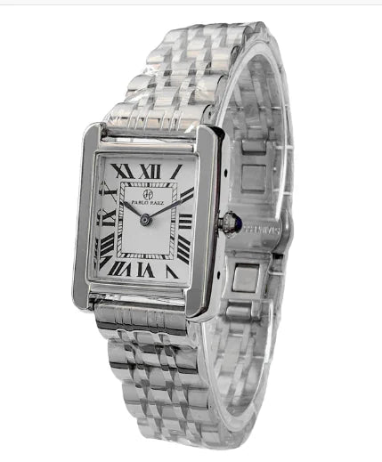 Montre vintage en argent pour femme par Pablo Raez