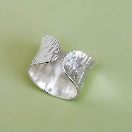 Artisan Silver Wide Band Ring