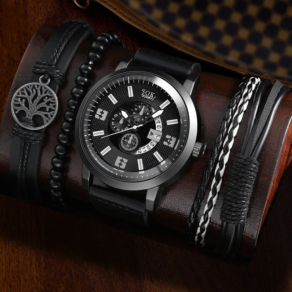 Ensemble de montres de mode pour homme par Soki