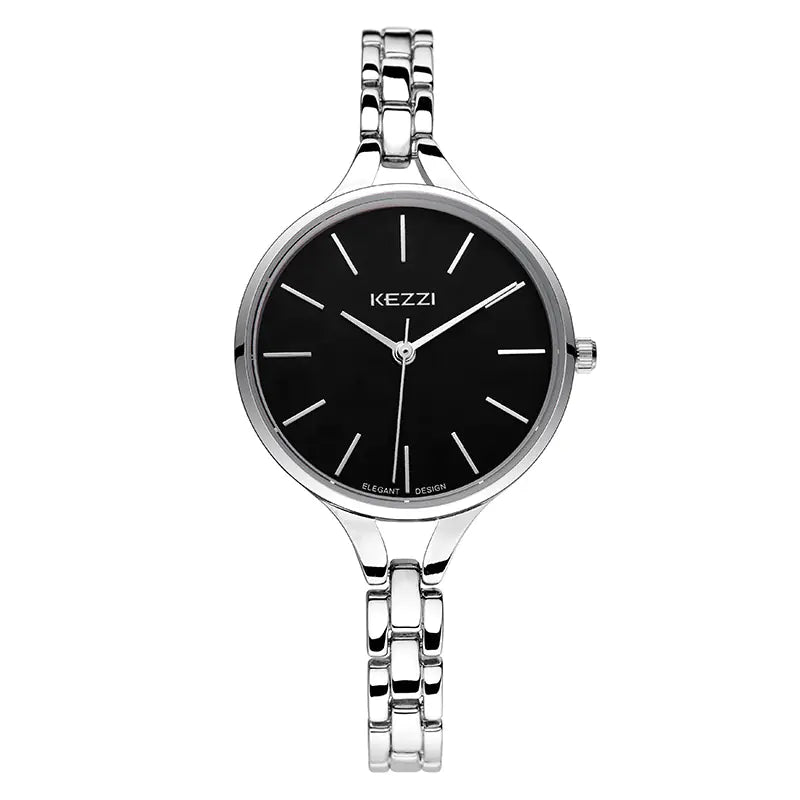Women's Fashion Casual Bracelet Watch with Alloy Band