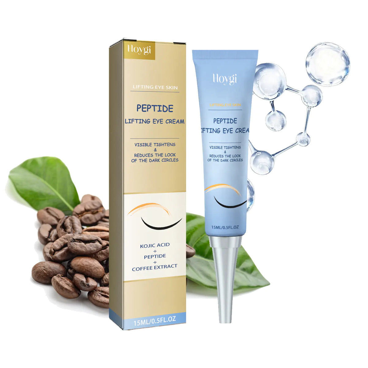 Crème Contour des Yeux Anti-Rides Raffermissante Hoygi pour une Peau Jeune