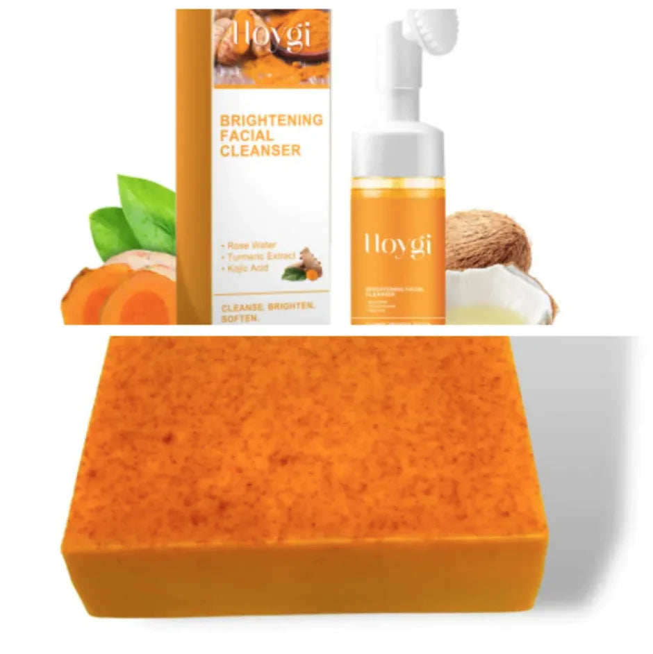 Nettoyant visage purifiant au curcuma