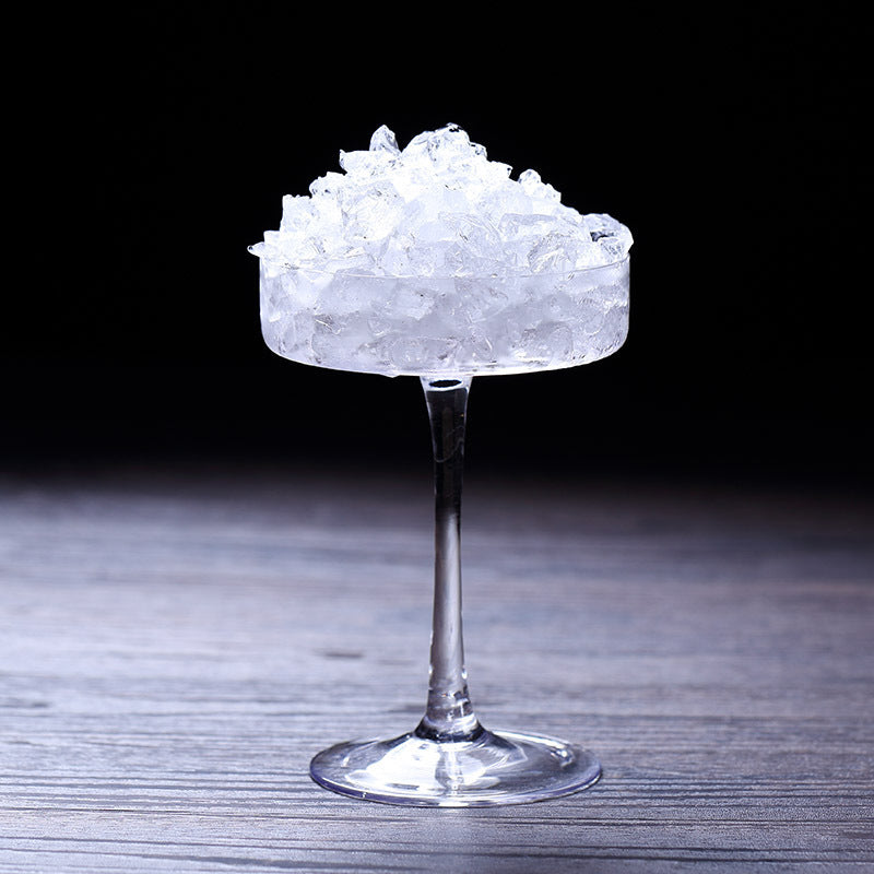 Lead-Free Crystal Cut Classic Martini Cocktail Glasses