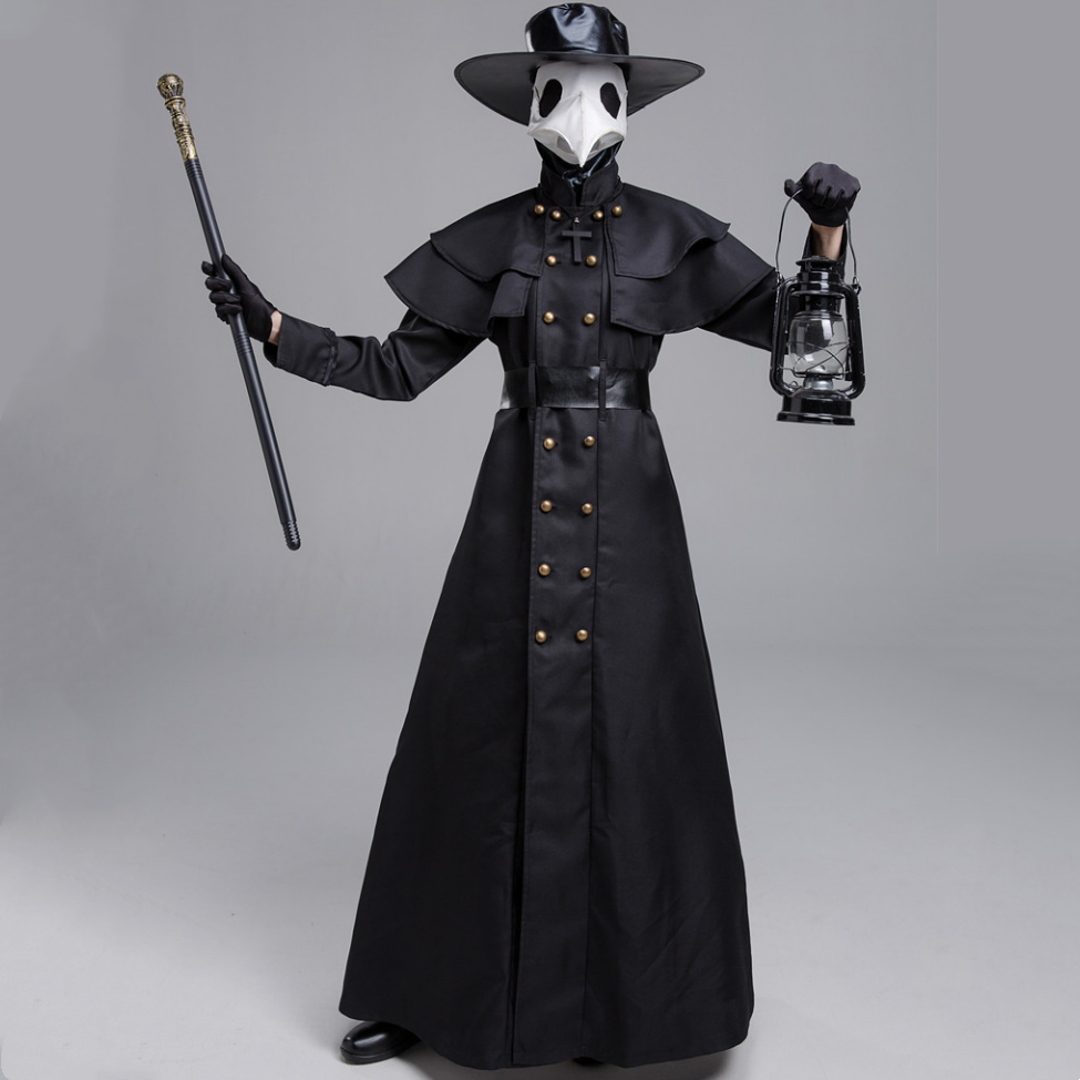 Halloween Dark Dungeon Plague Doctor Hero Costume