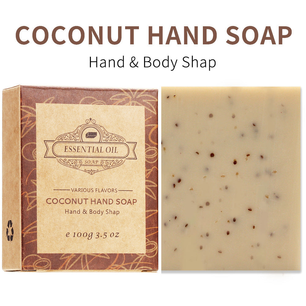 Lavender Plant Oil Scrub Soap for Holiday Gifts