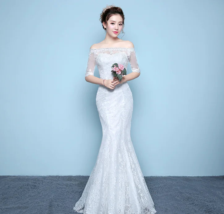 머메이드 웨딩드레스