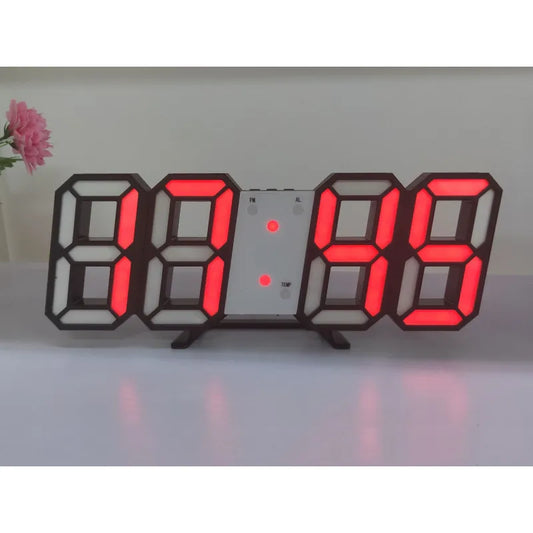 모던 3D LED 디지털 벽시계