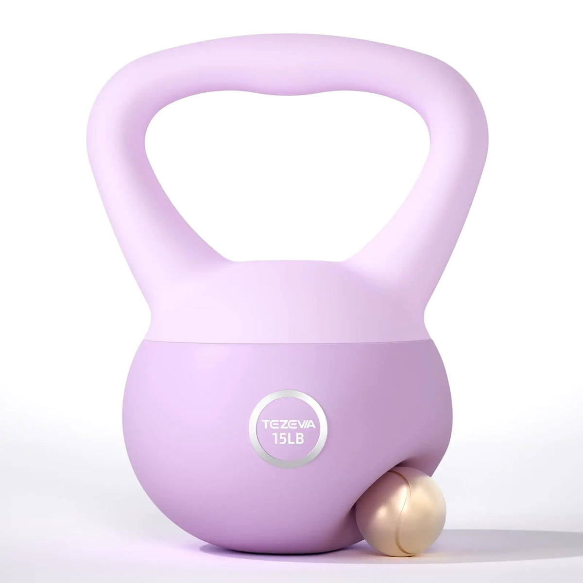 Soft Kettlebells Kettlebell Sets Strength Training Kettlebells Weights Sets For Women&Man Cushioned Impact-Resistant Base Anti-Slip Wide-Grip Handle Kettlebell Weights For Home Home Gym Full-Body Exercises 15LB Purple