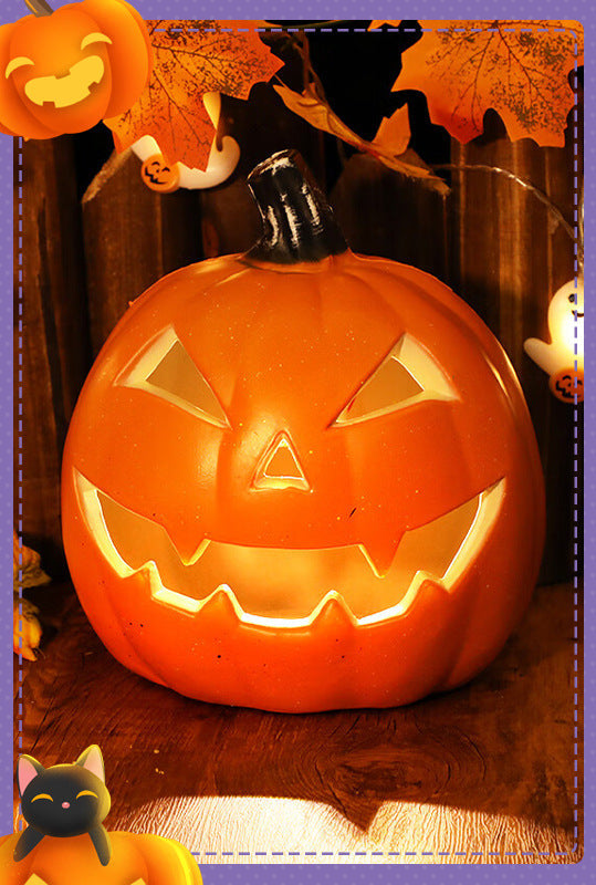 LED Pumpkin Lantern Decoration for Halloween Parties