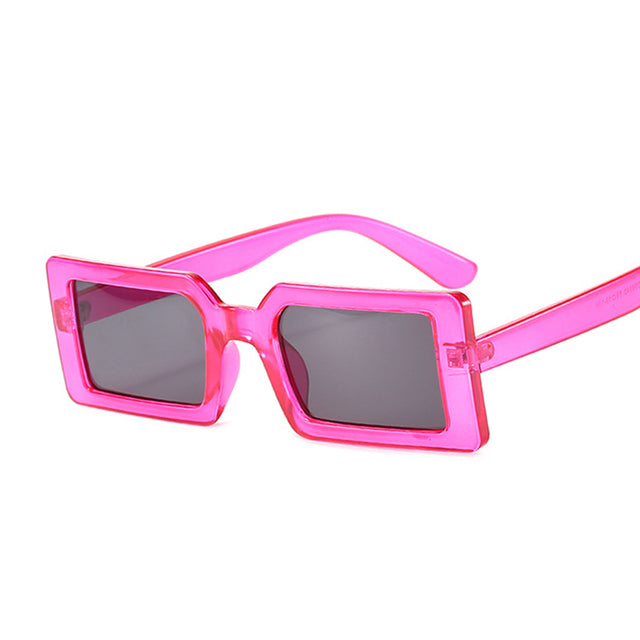 Small Rectangular Retro Designer Women's Sunglasses