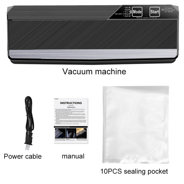 Electric Vacuum Sealer for Home with Storage Bags