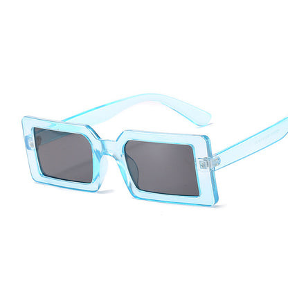 Small Rectangular Retro Designer Women's Sunglasses