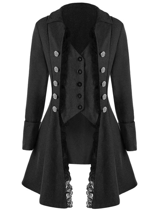 Autumn Women's Medieval Style Long Sleeve Jacket
