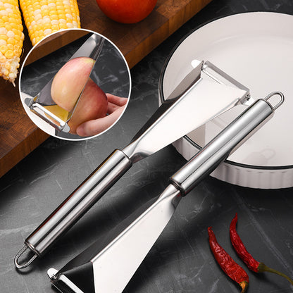 Stainless Steel Triangular Apple Push Knife