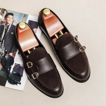 Men's Trendy Leather Hairstylist Shoes