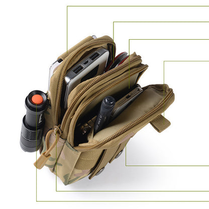 Sac banane décontracté étanche pour hommes pour sports de plein air