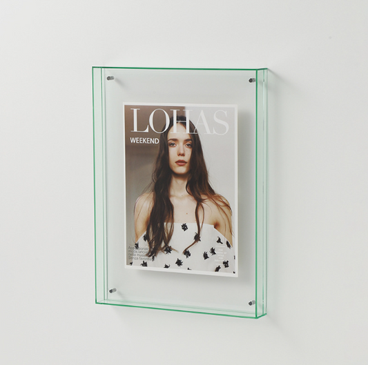 Transparent Acrylic Picture Frame for DIY Wall Art (One Piece)