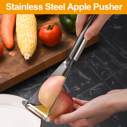 Stainless Steel Triangular Apple Push Knife