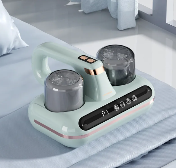 Nouvel Aspirateur anti-acariens pour matelas Sans fil Portable Puissante aspiration pour nettoyer les lits Oreillers Fournitures domestiques