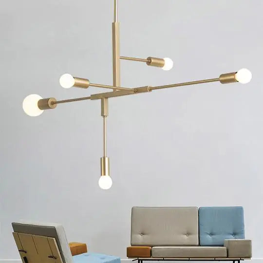 Modern Nordic Style Gold Pendant Light