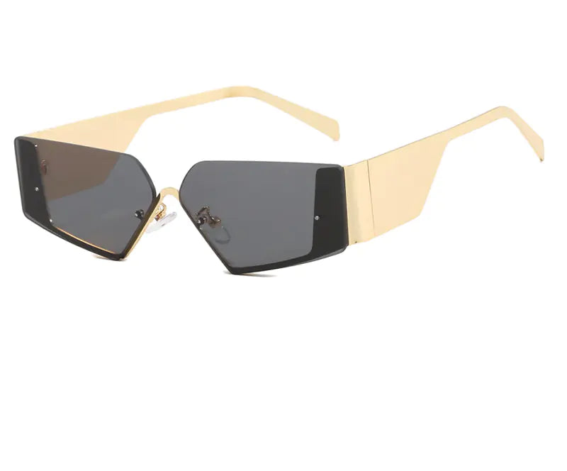 Futuristic Y2K Frameless Sunglasses for Street Style