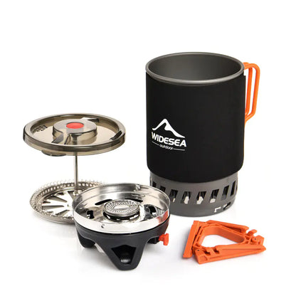 에너지 절약형 아웃도어 캠핑 커피 세트