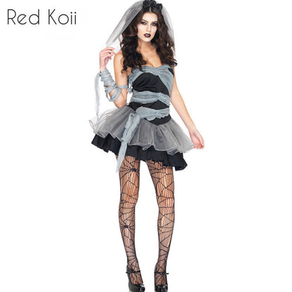 Zombie Bride Costume for Halloween Role Play