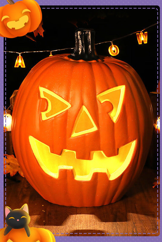 LED Pumpkin Lantern Decoration for Halloween Parties