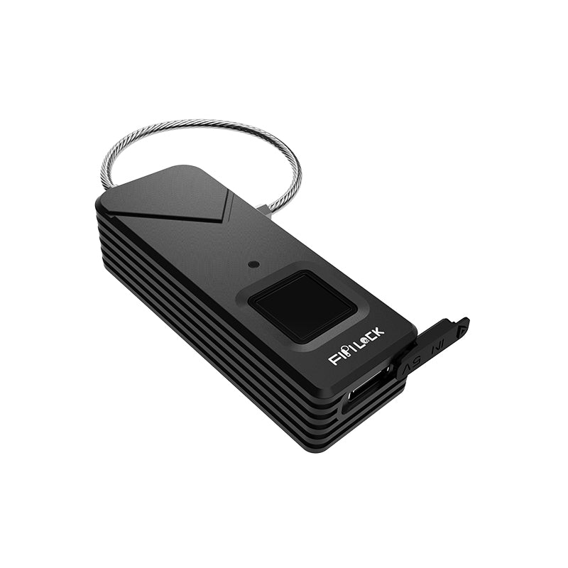 Mini-cadenas portable à empreinte digitale pour sacs et armoires haut de gamme