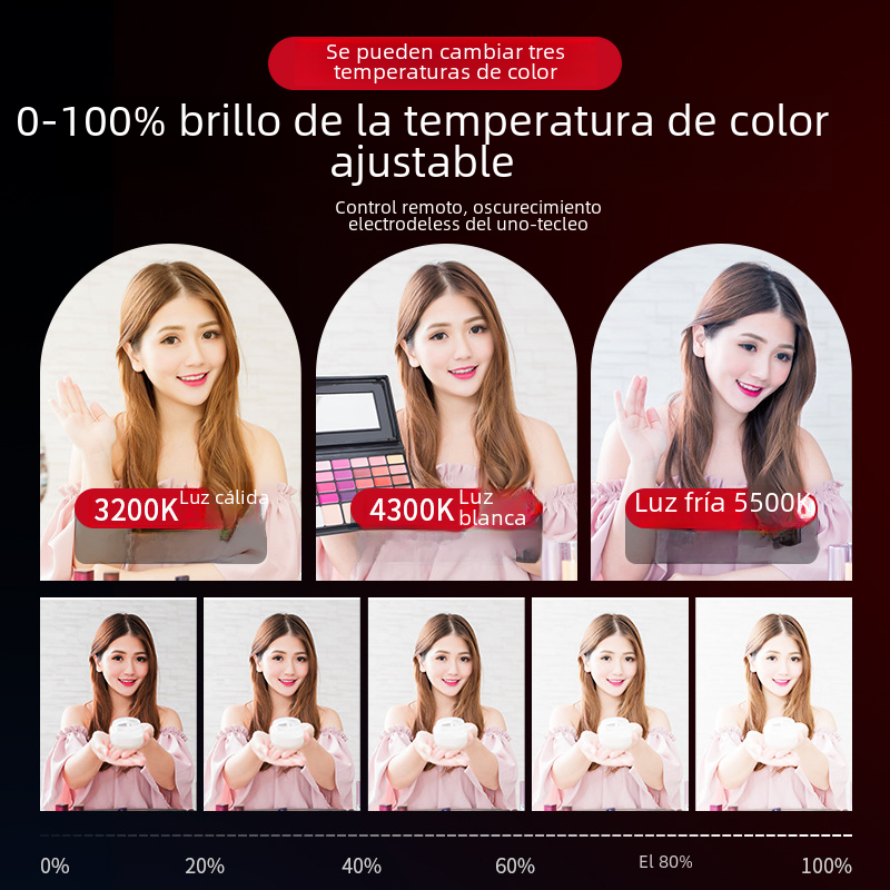 전문 인물 사진 촬영용 LED 소프트박스 조명