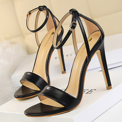 Colorful High Heeled Party Sandals for Women