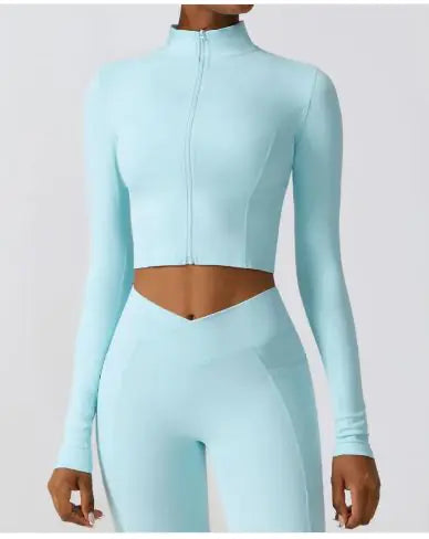 Veste de yoga à manches longues