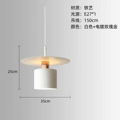 Modern Simple Bedroom Hanging Lamp - Nordic Design 2023