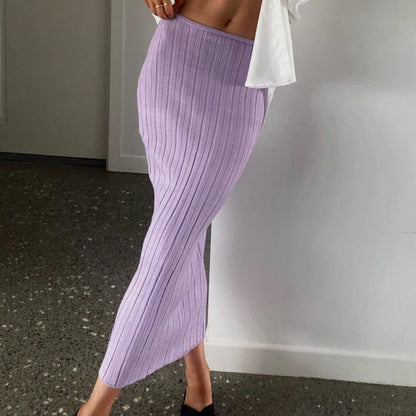 Women's Versatile Knitted Beach Skirt