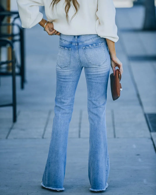 Women's Stretch Denim Bootcut Jeans