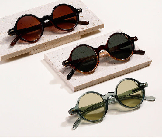 Trendy Round Sunglasses in Multiple Colors