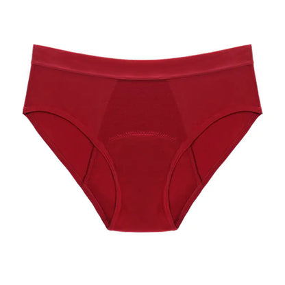 Culotte menstruelle taille plus sexy multicolore en fibre de bambou