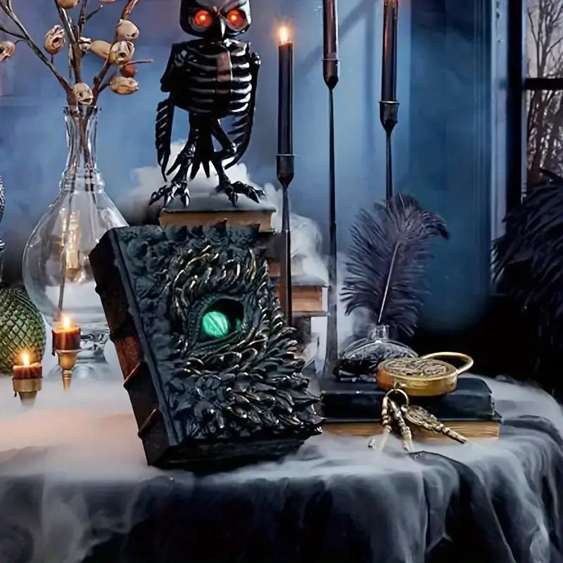 One-Eyed Monster Resin Statue for Halloween Decor