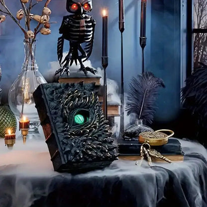 One-Eyed Monster Resin Statue for Halloween Decor