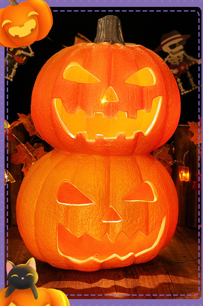 LED Pumpkin Lantern Decoration for Halloween Parties