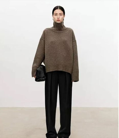 Woman's Cashmere Turtleneck Sweater