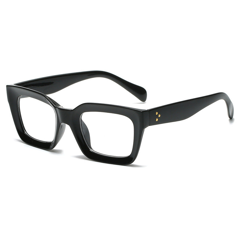 Lunettes de soleil tendance rétro à monture carrée pour l'extérieur