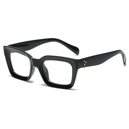 Lunettes de soleil tendance rétro à monture carrée pour l'extérieur
